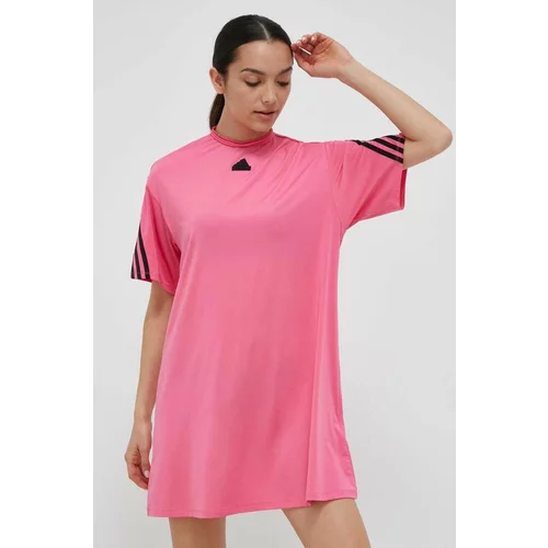 Adidas Obleka roza barva