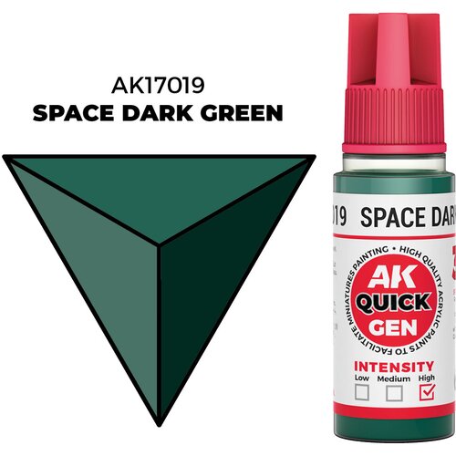 AK Interactive Space Dark Green 18ml - Quick Gen Speed Paint AK17019 Cene