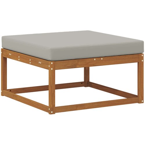  Set vanjskih sofa 5 kom. Prirodna i svijetlo siva Smeđa 325 x 162,5 x 73 cm Slike