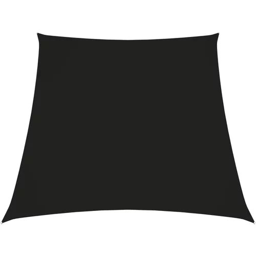  Jedro protiv sunca od tkanine Oxford trapezno 3/5 x 4 m crno