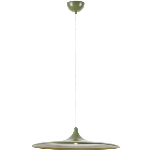 Marksl&amp;ouml;jd Zelena metalna LED viseća svjetiljka s mogućnosti zatamnjivanja &amp;oslash;57x13 cm Beam &amp;ndash; Slike