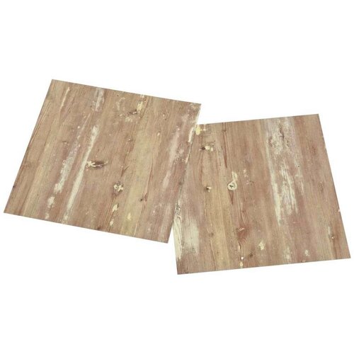  Podne daske 55 pcs Smeđa 5 11 m&amp;sup2; PVC - Krem i svjetlosmeđa Slike