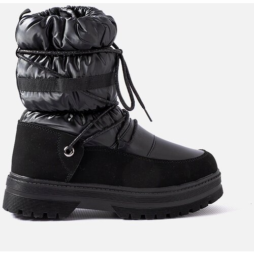 Gemre Black classic girls' snow boots Arzeno Cene