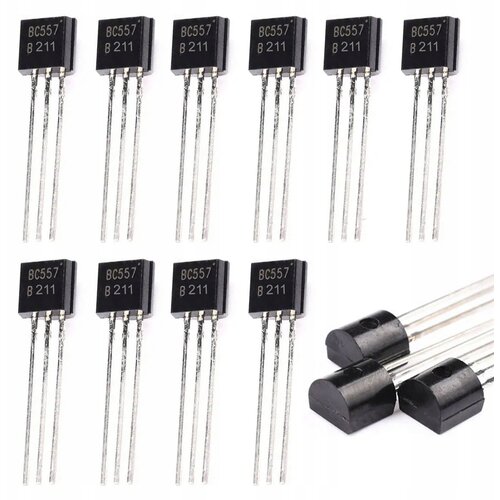Rosfix Tranzistor BC557 PNP Arduino 10kos. v ohi&amp;scaron;ju TO-92, (21656631) Slike