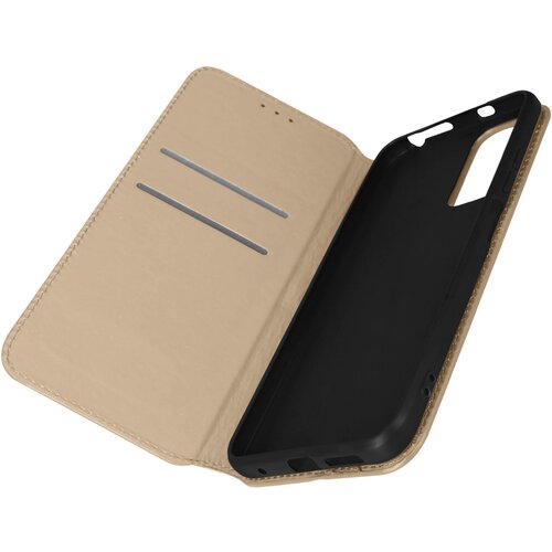 AVIZAR Ovitek za Xiaomi Redmi Note 11 in Note 11s, držalo za kartice in stojalo za video, magnetni preklop - zlata, (20632341) Cene