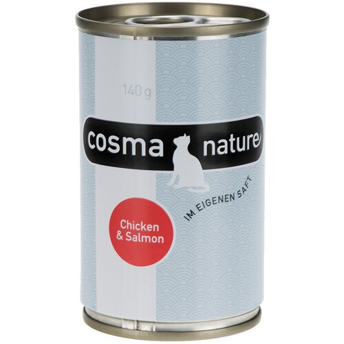 Cosma Varčno pakiranje Nature 12 x 140 g - Piščanec & losos Cene