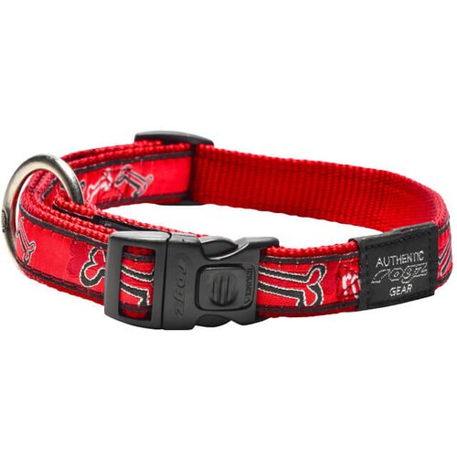Rogz side release collar red bone - ogrlica za pse l Cene