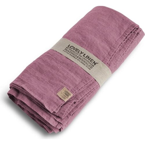 Lovely Linen Prt 145x300 - Old Rose Cene