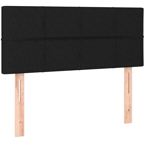 Maison Chic led posteljno vzglavje - vzglavna omarica - nočna omarica črno 80x5x78/88 cm blago, (21710680) Cene