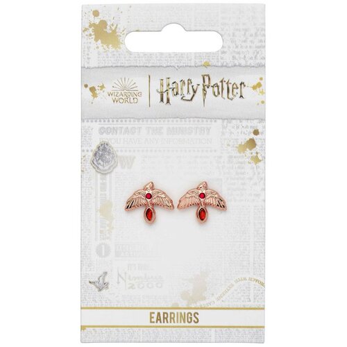 HARRY POTTER Nau&amp;scaron;nice - Fawkes, pozlata ružičastim zlatom Slike