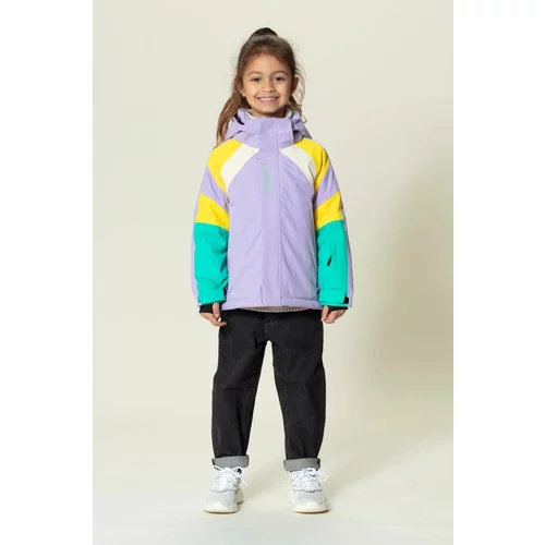 Gosoaky Otroška smučarska jakna FAMOUS DOG vijolična barva
