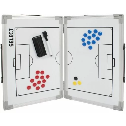 Select TACTICS BOARD FOLDABLE FOOTBALL Taktička ploča, bijela, veličina