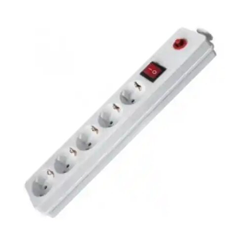 Linkom Produžni kabl 5r/3m sa prekidačem i za&amp;scaron;titom 3x1.5mm2 (Linkom) - beli Slike