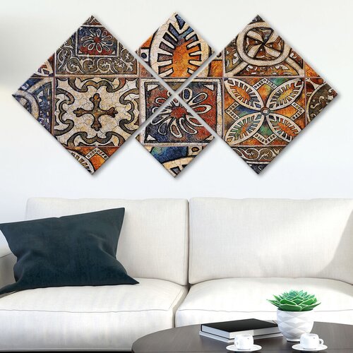 Wallity slika 4MDF332685647, 60x115 cm, 4 dela Cene