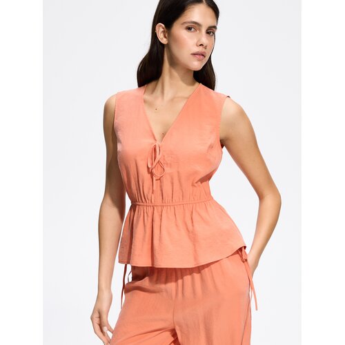 Reserved Bluza s visokim udjelom modalnih vlakana - narančasta Cijene