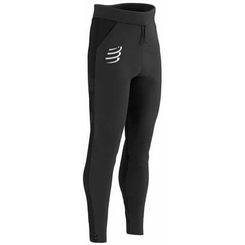 Compressport Hurricane Windproof Seamless Pants Black XL Hlače/tajice za trčanje