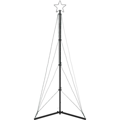  LED božićno drvce 363 LED hladno bijele 182 cm Slike