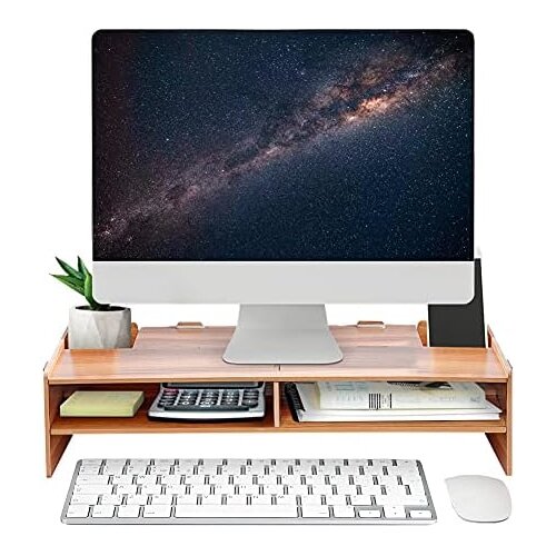 EJOYOUS Leseno stojalo za monitor s predali Slike