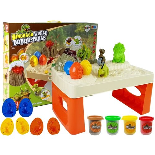  Daisy Play Dough Table Dinosaurs Eggs Mould Volcano with Glowing Lava 4 Colours Slike
