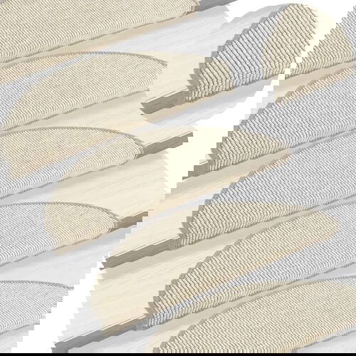 The Living Store Samolepilne preproge za stopnice 15 kosov srebrne 65x21x4 cm - Preproga Za Stopnice, (21487535) Cene