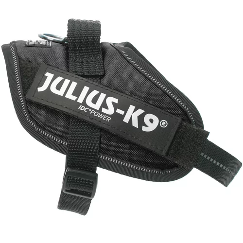 Julius-K9 IDC®-Power oprsnica crna - Veličina Mini-Mini: obujam prsa 40 - 53 cm