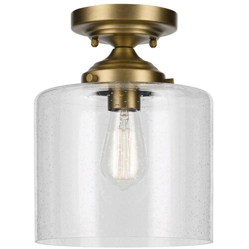  kichler kl-winslow-sf-nbr &mdash; plafonsko svetilo winslow 1xE27/60W/230V, prečnik 21,6 cm, mesing Cene