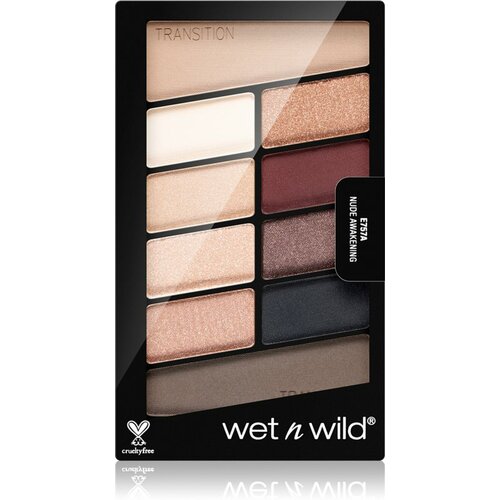 Wet N Wild coloricon Paleta senki za oči, 10 boja, E757A Nude awakening, 8.5 g Cene