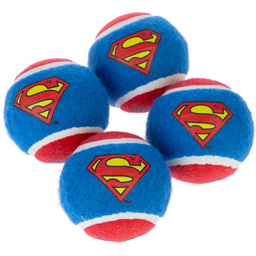 Warner Bros.™ DC set teniskih loptica Superman - 4 komada (svaka Ø 6,3 cm) Cijene