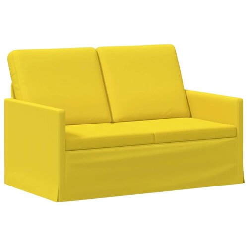  Set sofe 2 pcs Svijetlo žuta Tkanina - Svjetložuta 1-sjedalo + 2-sjedalo (120 cm) Slike