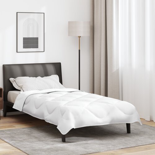 vidaXL Pokrivači & Duveti Bijela 140 x 220 cm Mikrovlakna Cijene