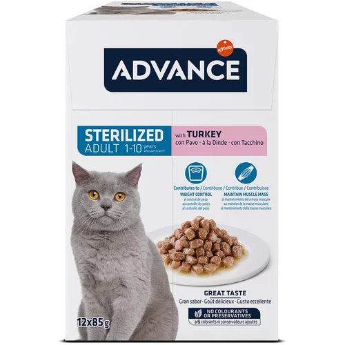 Affinity Advance Advance Feline Sterilized puran - 12 x 85 g