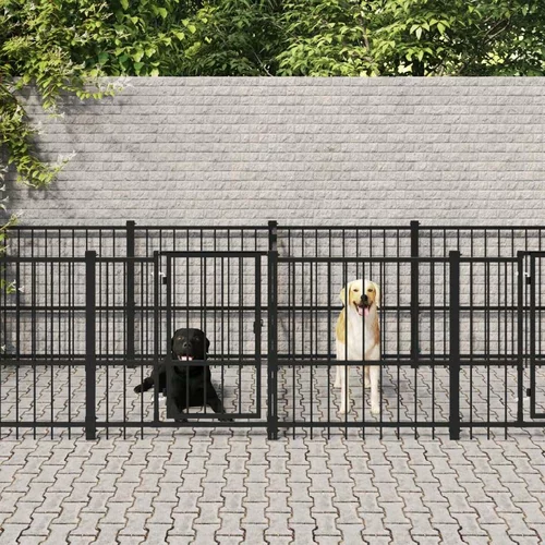  vanjski kavez za pse čelični 11 26 m²