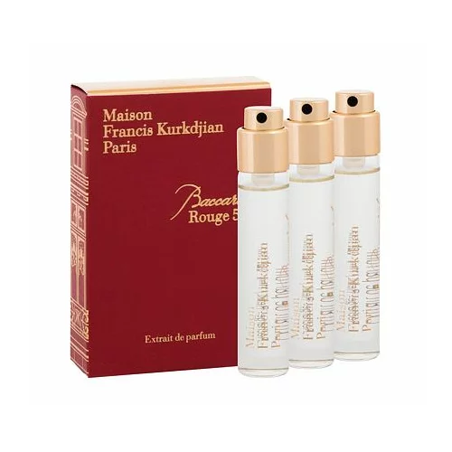 Maison Francis Kurkdjian Baccarat Rouge 540 parfum polnilo 3x11 ml unisex