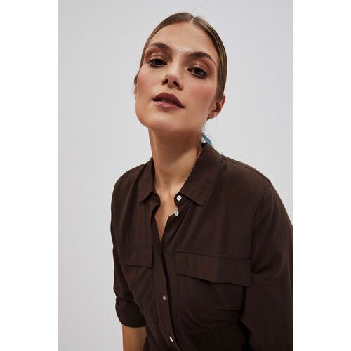Marisse Women's Shirt L-Ko-4026 D.Oak Cene