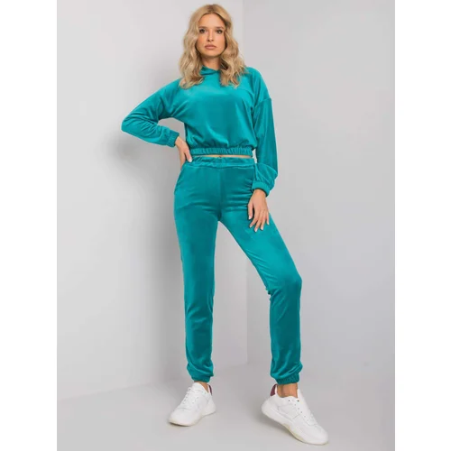 RUE PARIS Set-WN-KMPL-883.12-turquoise