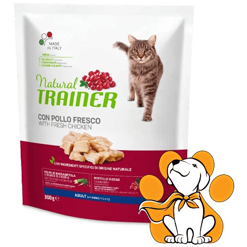 Trainer Natural Adult Cat With Fresh Chicken 300g, Granule Za Odrasle Mačke Cene