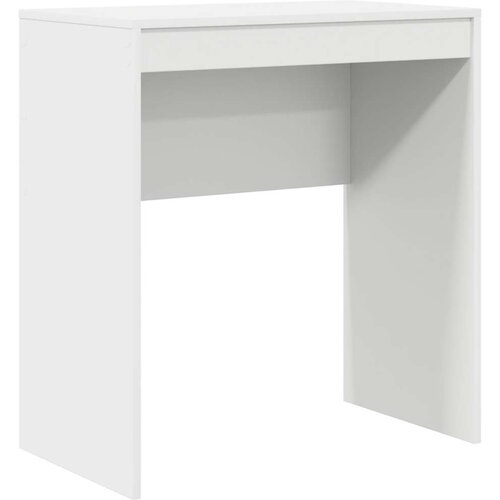 vidaXL Pisalna miza Bela Inženirski les 70 x 40 x 76 cm Preprosta Cene