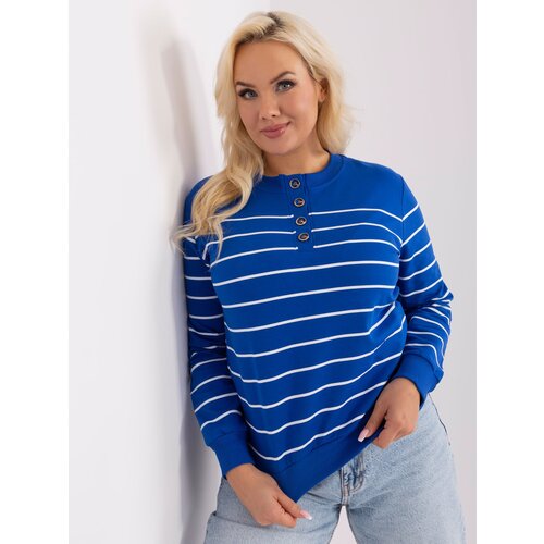 RELEVANCE Blouse-RV-BZ-9243.27P-Cobalt Slike