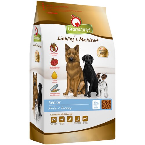Granatapet Liebling's Mahlzeit Senior puran - Varčno pakiranje: 2 x 10 kg Cene