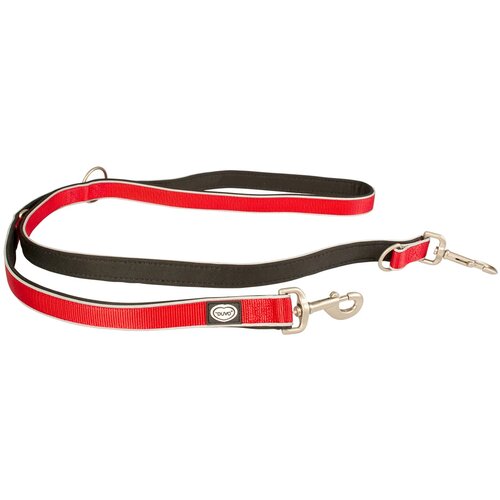 Duvoplus explor west duo povodac 200 cm crvena Slike