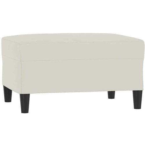  3-dijelni set sofa s jastucima krem bar&amp;scaron;unasti Slike