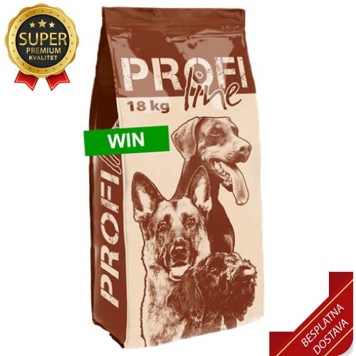 Profi Line 18kg Hrana za Pse Profi Line Win 18kg 24/15 Cijene