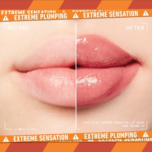 NYX Professional Makeup Duck Plump sijaj za ustnice z učinkom povečanja odtenek 03 Nude Swings 6,8 ml Slike