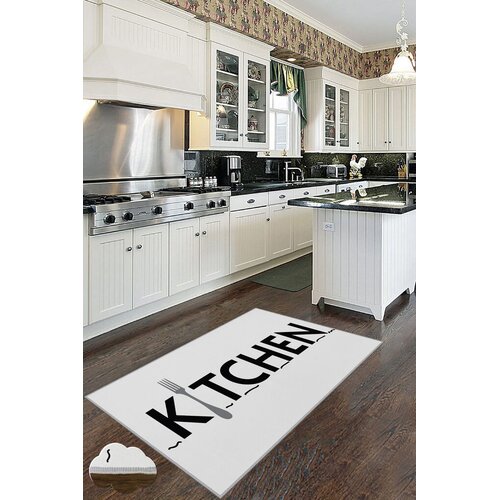Conceptum Hypnose Tepih Wookece167, 100x200 cm, Bijelo-crni Cijene