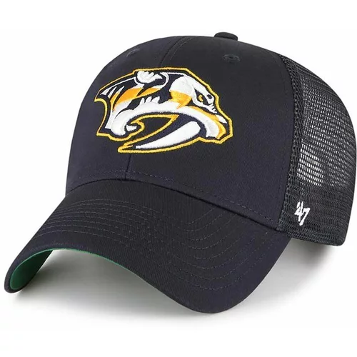 47 Brand Kapa sa šiltom NHL Nashville Predators boja: tamno plava, s aplikacijom