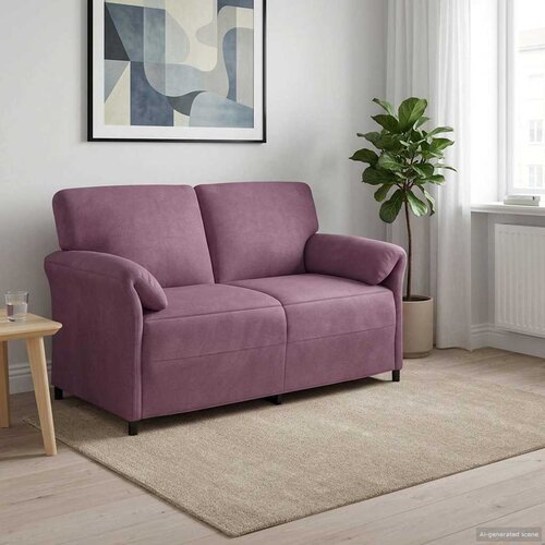 SOFA za dvije osobe Ljubičasta 158 x 83 x 95 cm Bar&scaron;un Cijene