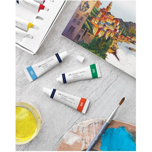 Boje uljne u tubi 9mlx12boja faber castell 379512 blister Slike