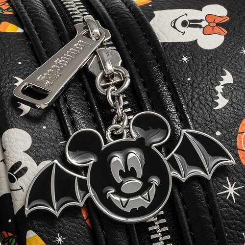 Loungefly Disney Mickey and minnie Spooky Halloween Backpack + headband set ruksak i ukras za glavu Slike