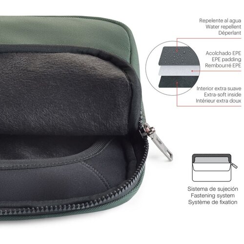 MiquelRius Za&amp;scaron;titna navlaka za prijenosno računalo zelena 15&amp;quot; i 16&amp;quot; 39x29x3cm MR16987 Slike