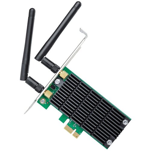 Tp-link AC1200 Wi-Fi PCI Express Adapter, 867Mbps at 5GHz + 300Mbps at 2.4GHz, Beamforming, 2X2 MIMO, Heat Sink, Two detachable antennas Cijene